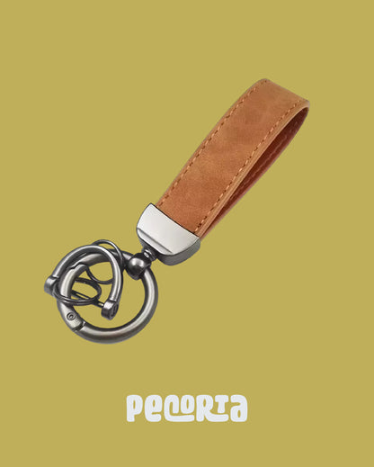 Llavero de Cuero Personalizado