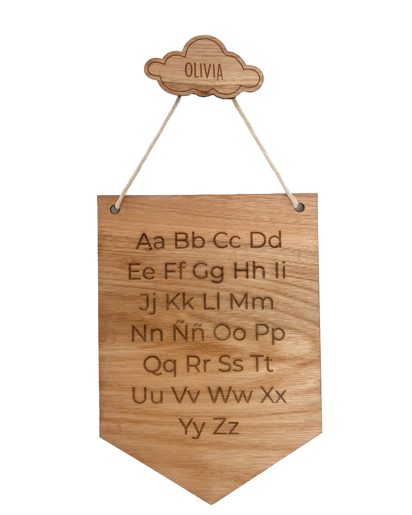 ABCdario infantil personalizado