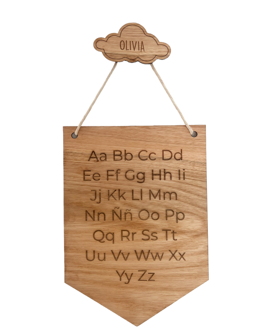 ABCdario infantil personalizado